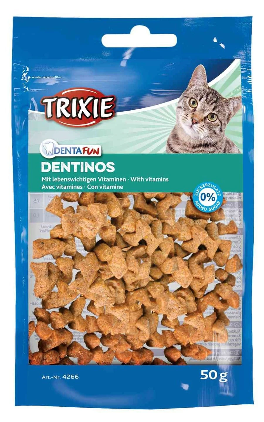 Trixie Friandises Denta Fun Dentinos Pour Chat 50 G 2 Trixie Friandises Denta Fun Dentinos Pour Chat 50 G – Image 2